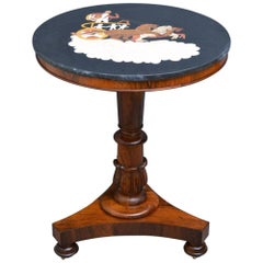 William IV Marble-Topped Centre Table in Rosewood