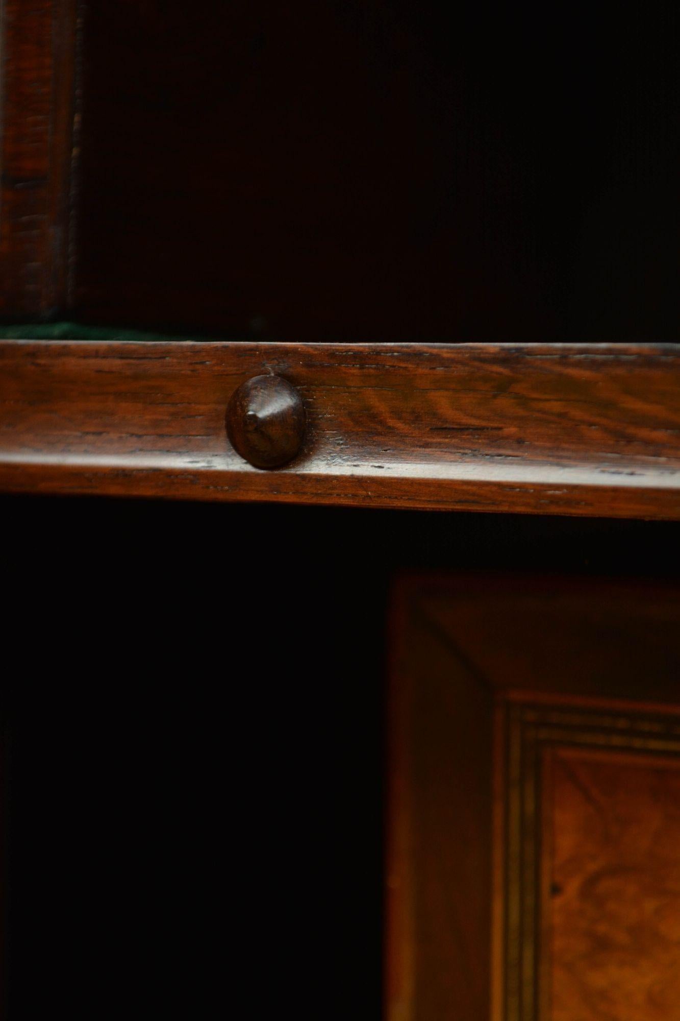 William IV Open Bookcase in Rosewood For Sale 9