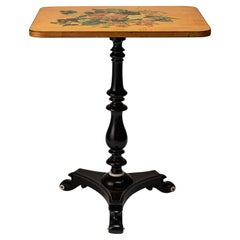 William IV Pen Work Occasional Table, England, circa 1820