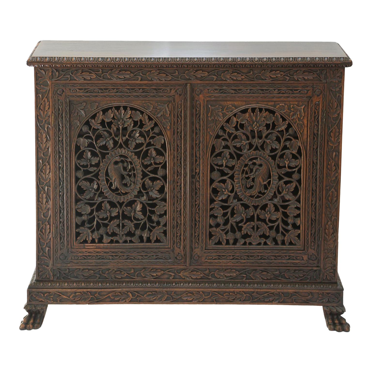 William IV Period Anglo-Indian Rosewood Cabinet