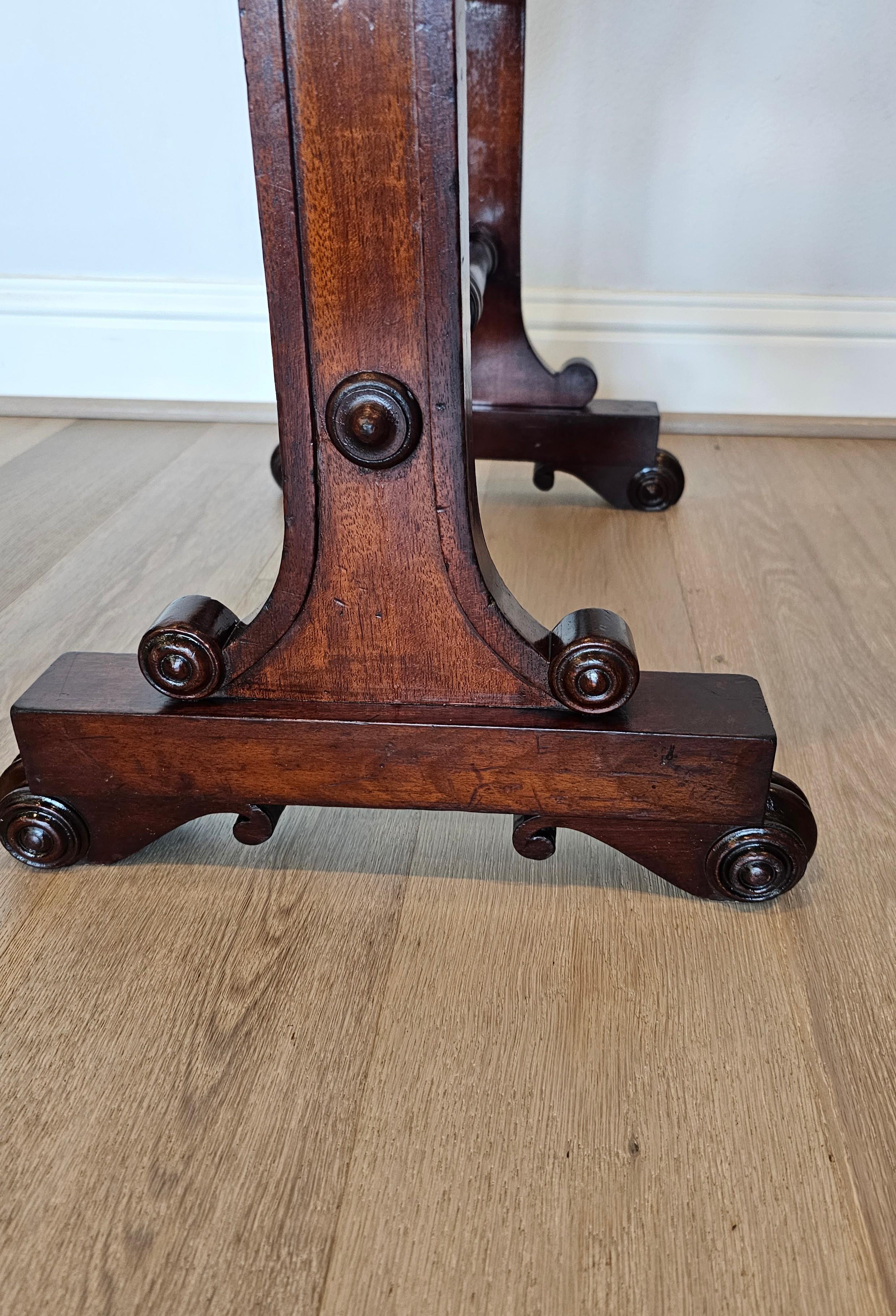 William IV Period English Sewing Stand Work Table  For Sale 6