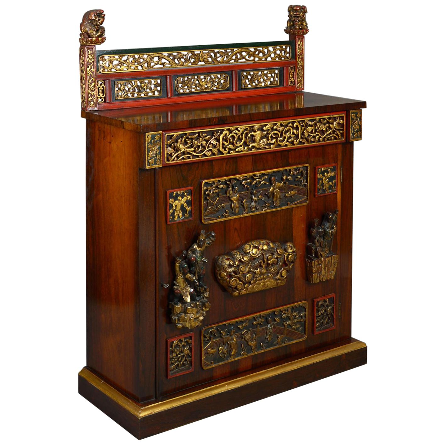 William IV Period Rosewood Cabinet