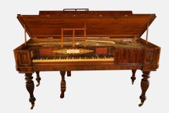 William IV period square piano by Thomas Tomkinson Maker to George IV