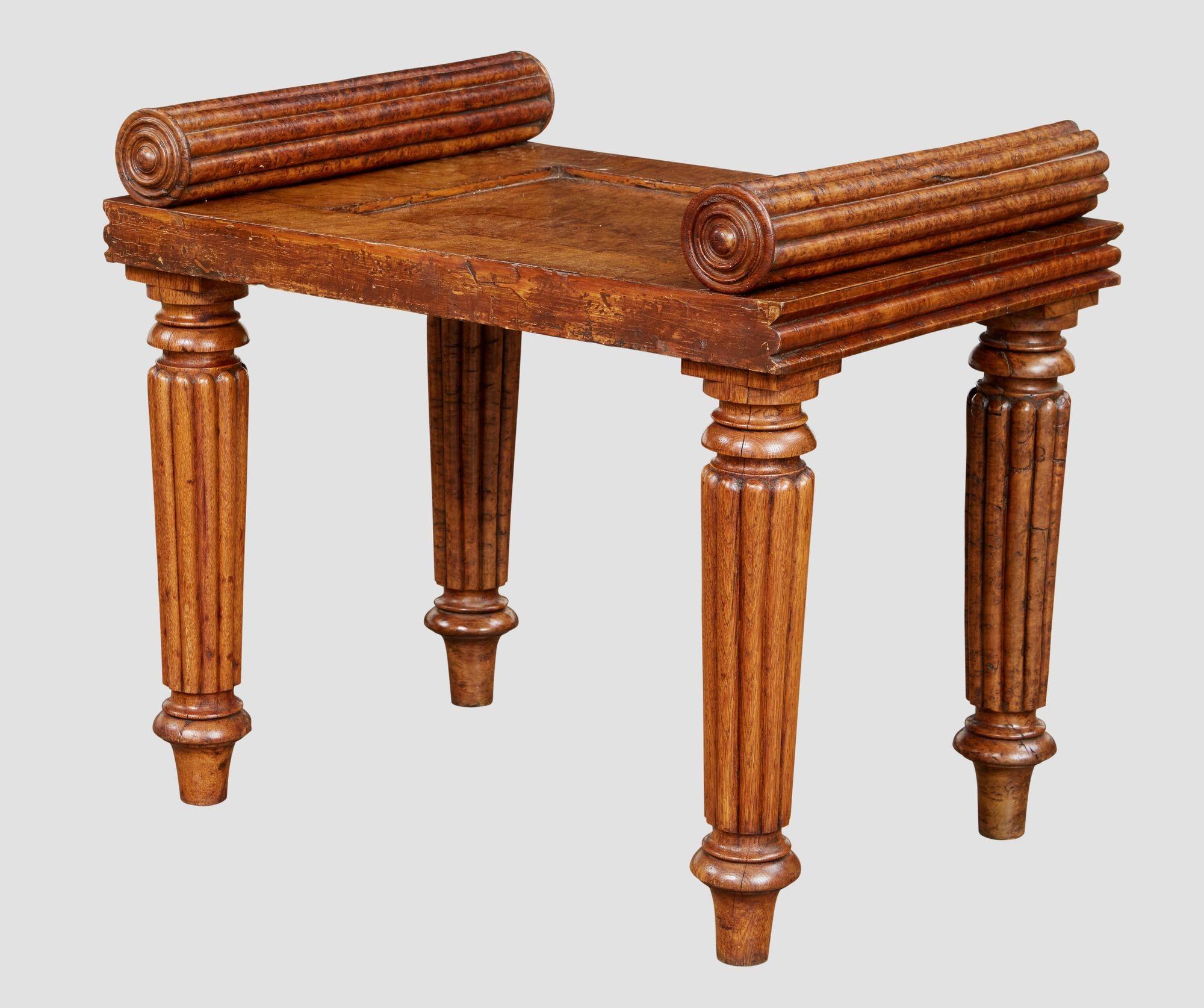 William IV Pollard Oak Hall Bench For Sale 7