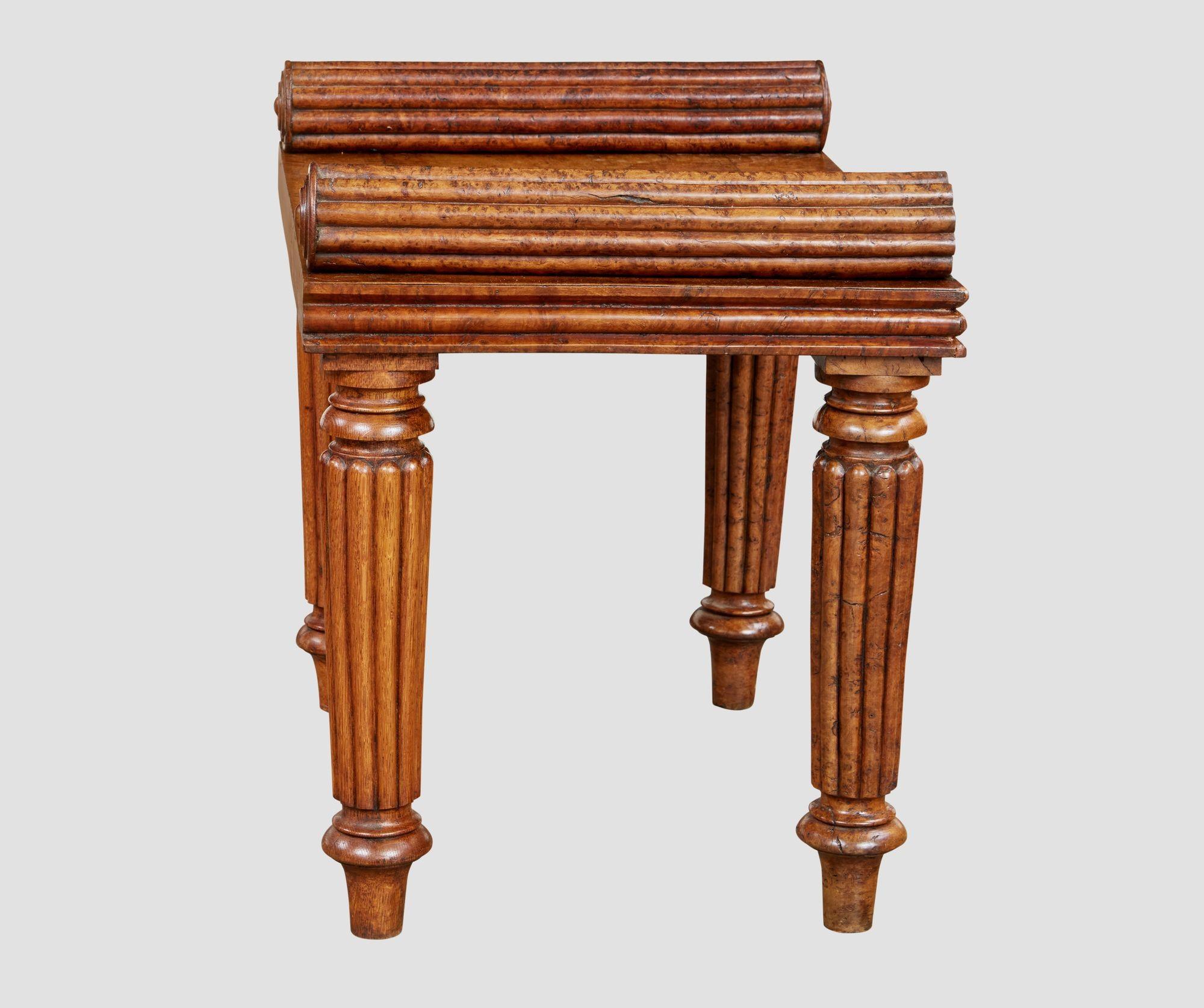 William IV Pollard Oak Hall Bench For Sale 4