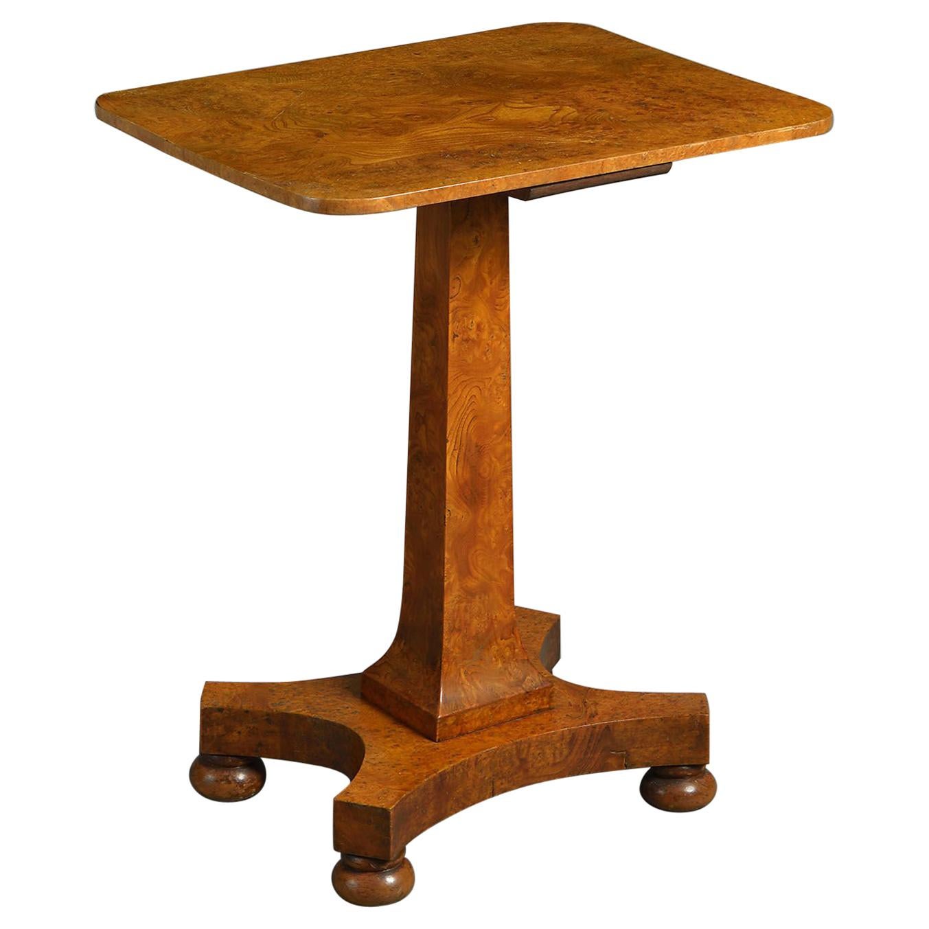 William IV Rectangular Elm Table