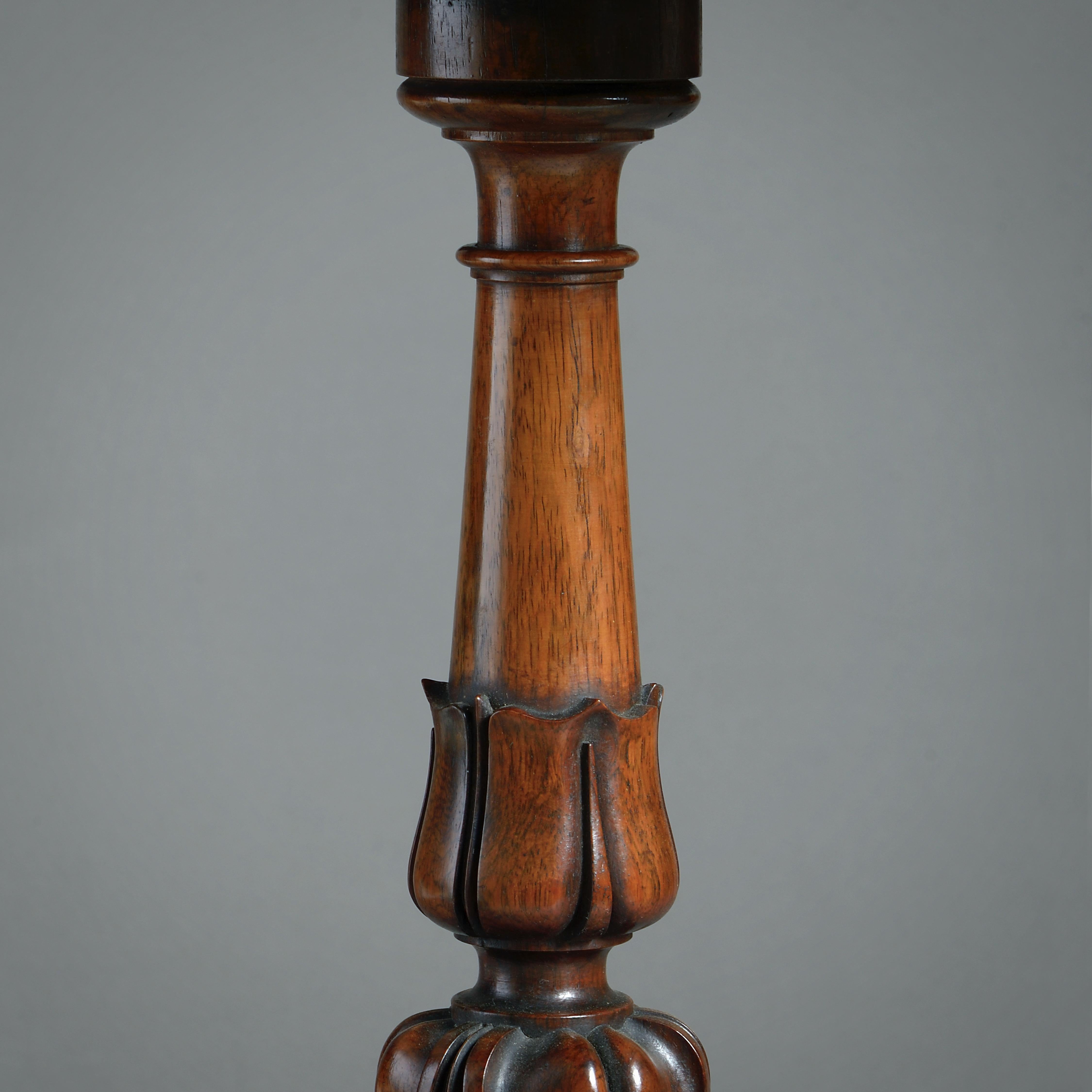 Mesa de palisandro y mármol de William IV en venta 1