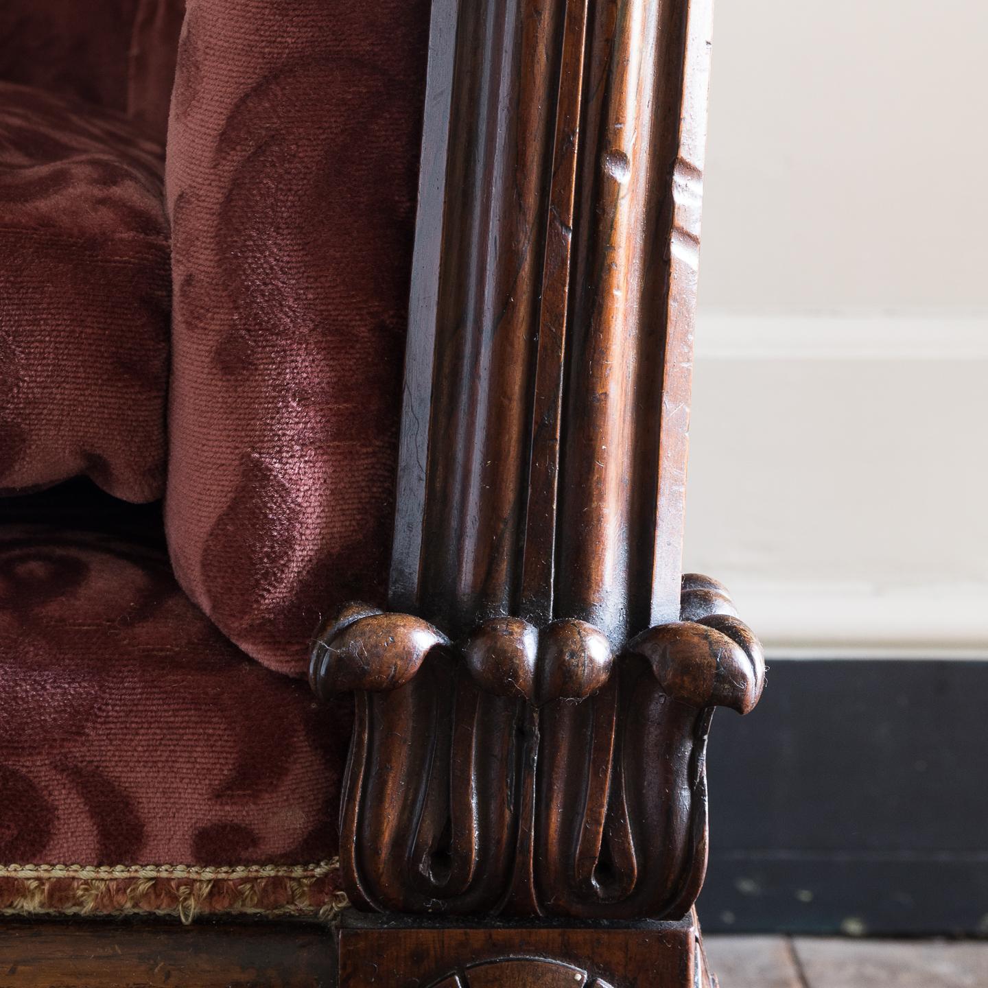 William IV Rosewood Armchair 5