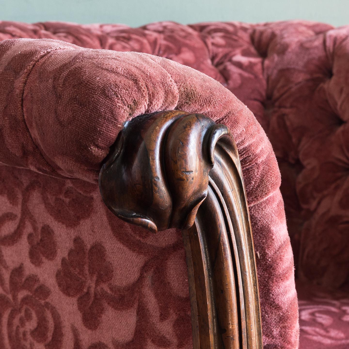 William IV Rosewood Armchair 6