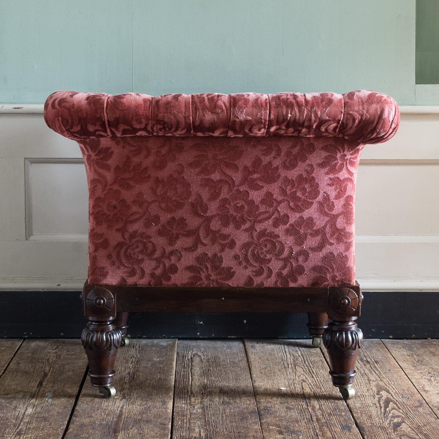 William IV Rosewood Armchair In Good Condition In London, GB