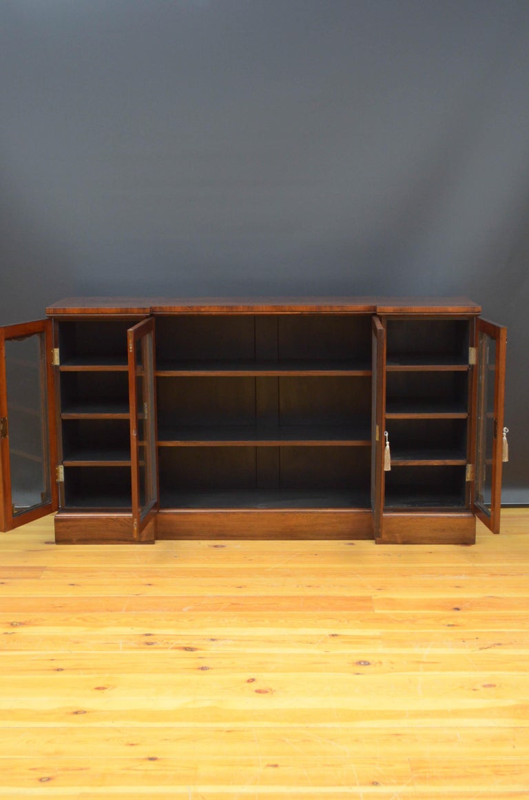 William iv Rosewood Bookcase For Sale at 1stDibs
