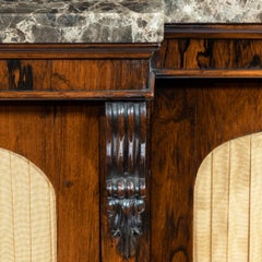 William IV Rosewood Breakfront Side Cabinet