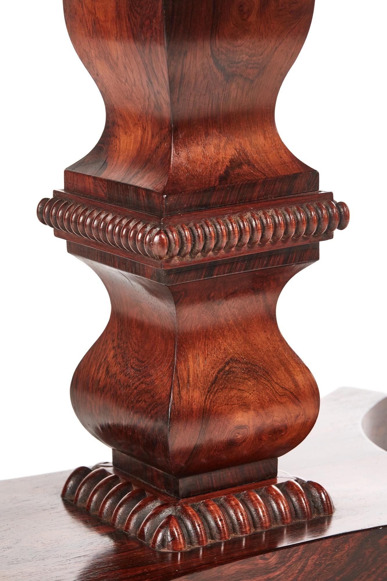 William IV Rosewood Card Table 1