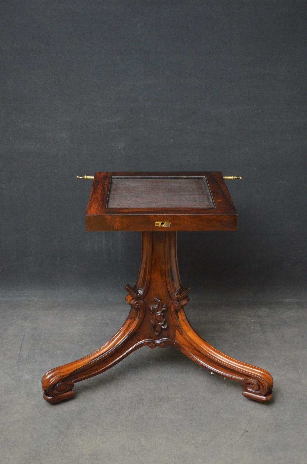 William IV Rosewood Center or Dining Table 5