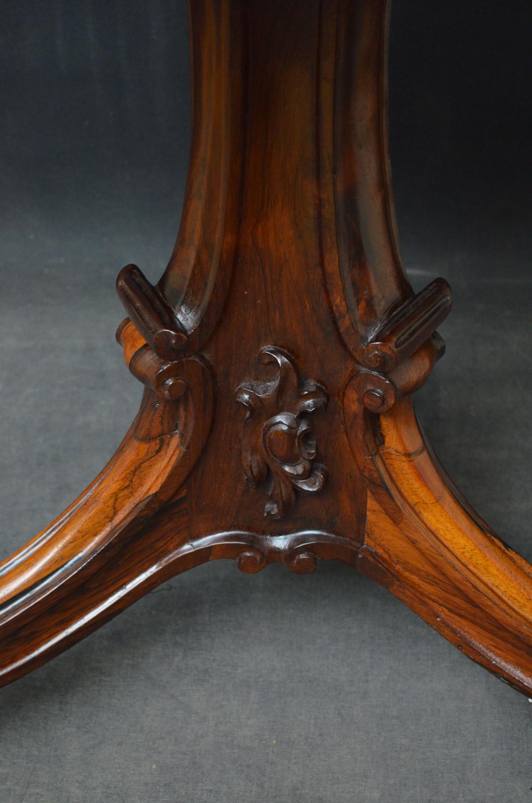William IV Rosewood Center or Dining Table 2