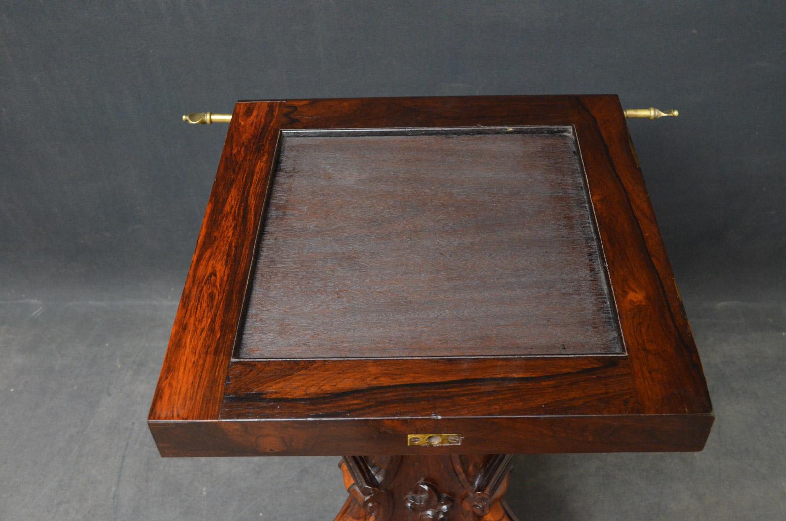 William IV Rosewood Center or Dining Table 3