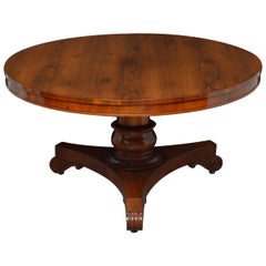 William IV Rosewood Centre Table or Dining Table