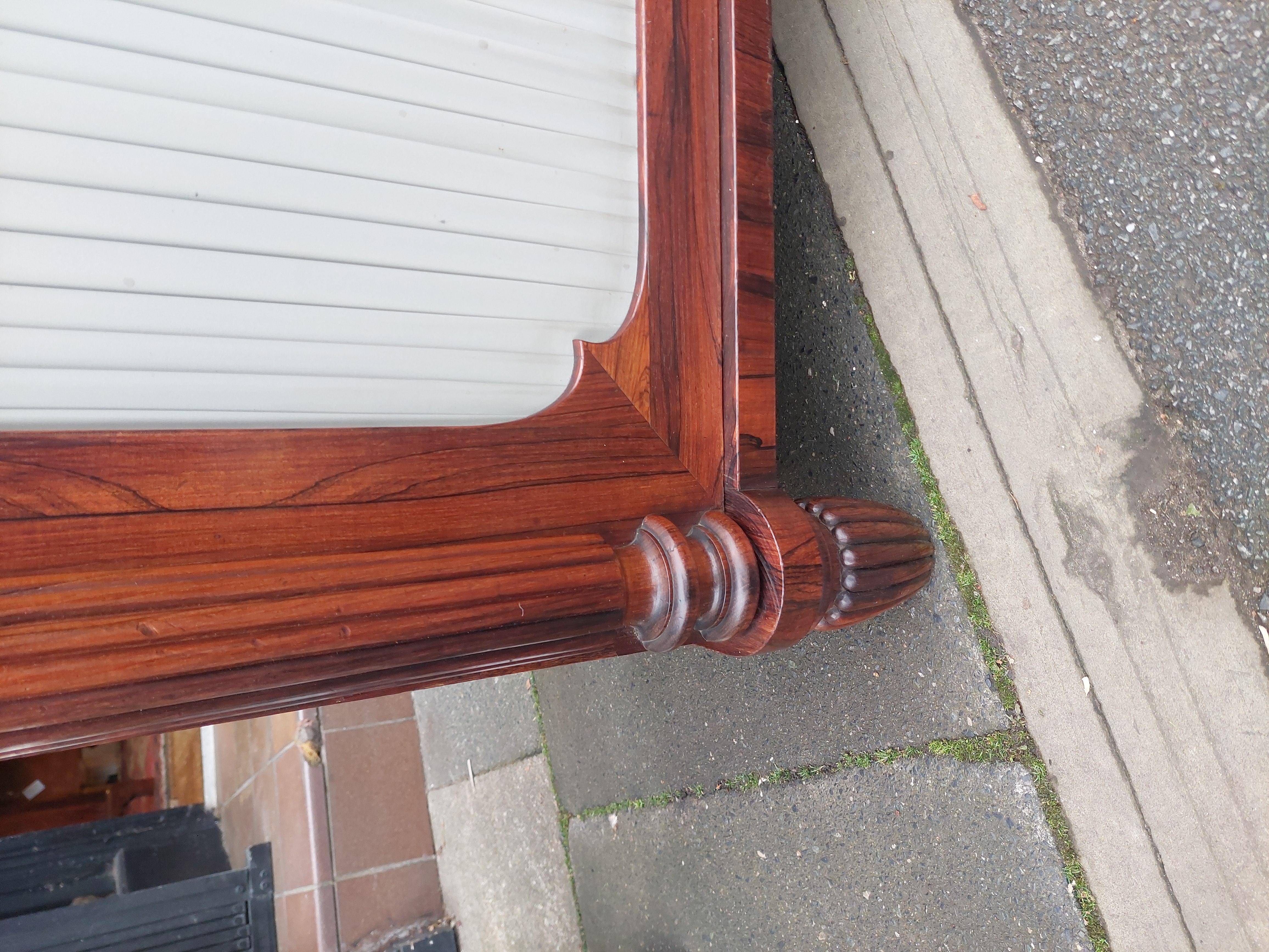 19th Century William IV Rosewood Chiffonier Side Cabinet For Sale