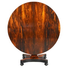 William IV Rosewood Circular Breakfast Table