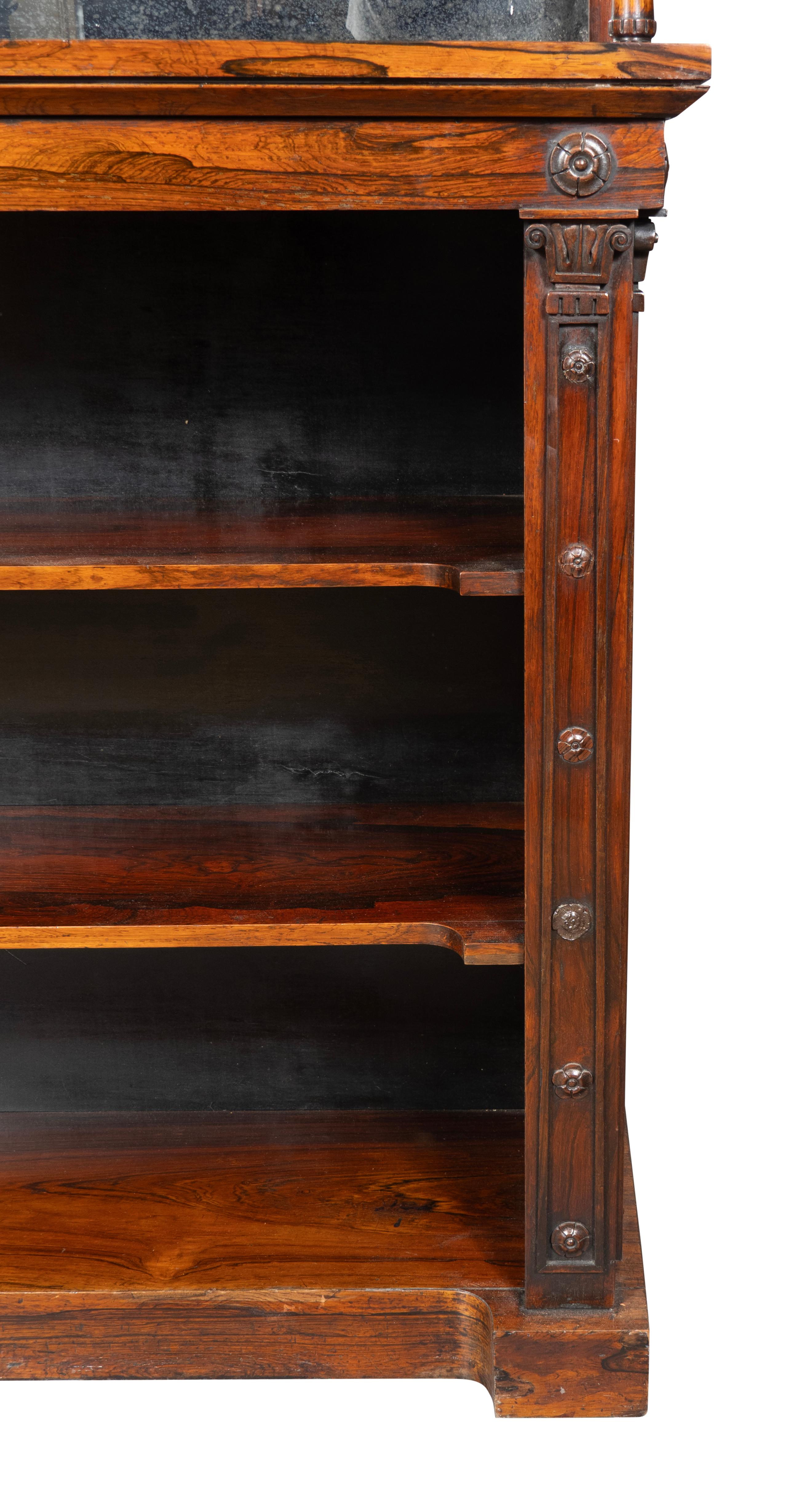 William IV Rosewood Anrichte (Messing) im Angebot