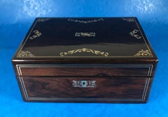 William IV Rosewood Jewelry Box