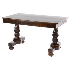 William IV Rosewood Library Table attributed  to Gillows