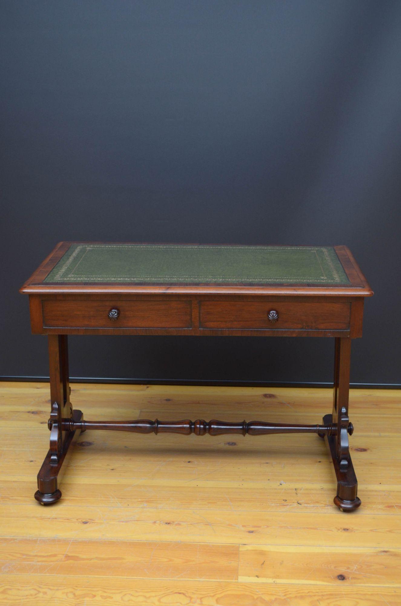 William IV Rosewood Library Table For Sale 9