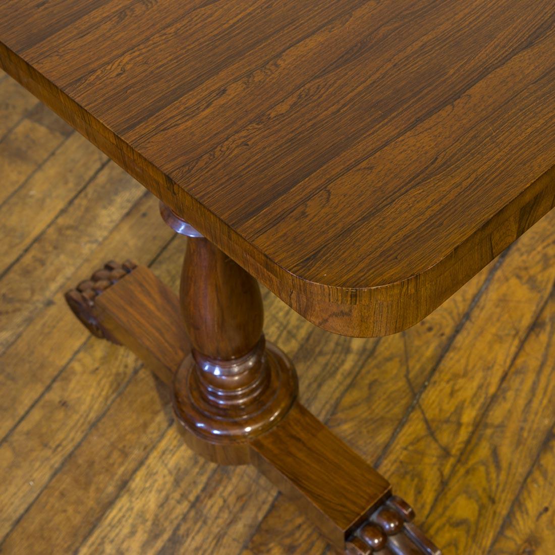 William IV Rosewood Library Table 1