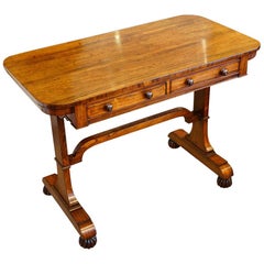 William IV Rosewood Library Table