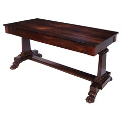 William IV Rosewood Library Table