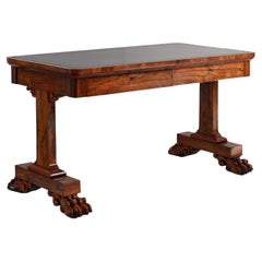 William IV Rosewood Library Table