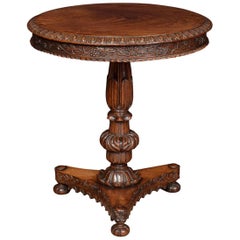 William IV Rosewood Pedestal Table