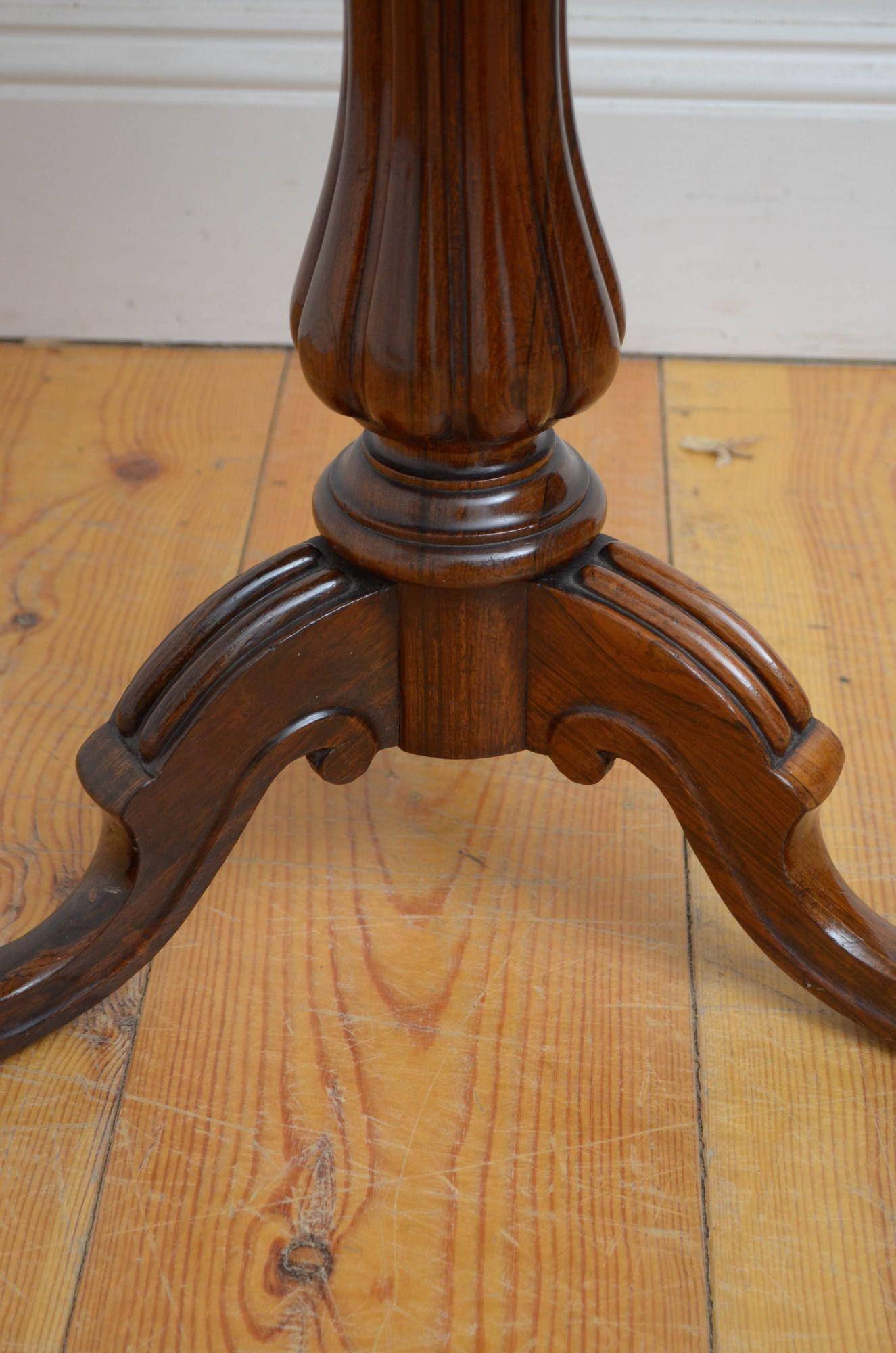 William IV Rosewood Piano Stool For Sale 4