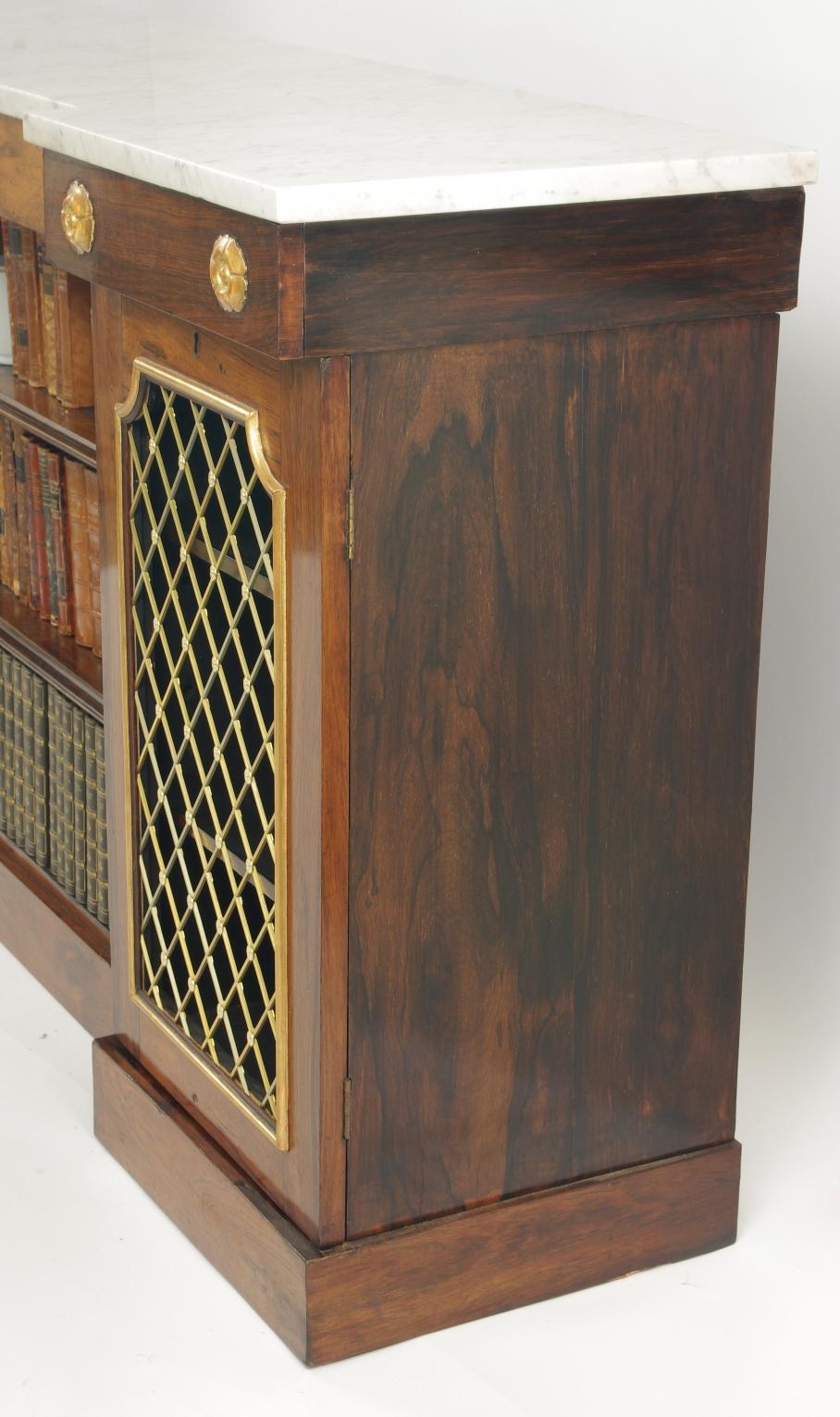 William IV Rosewood Side Cabinet, circa 1830 For Sale 2