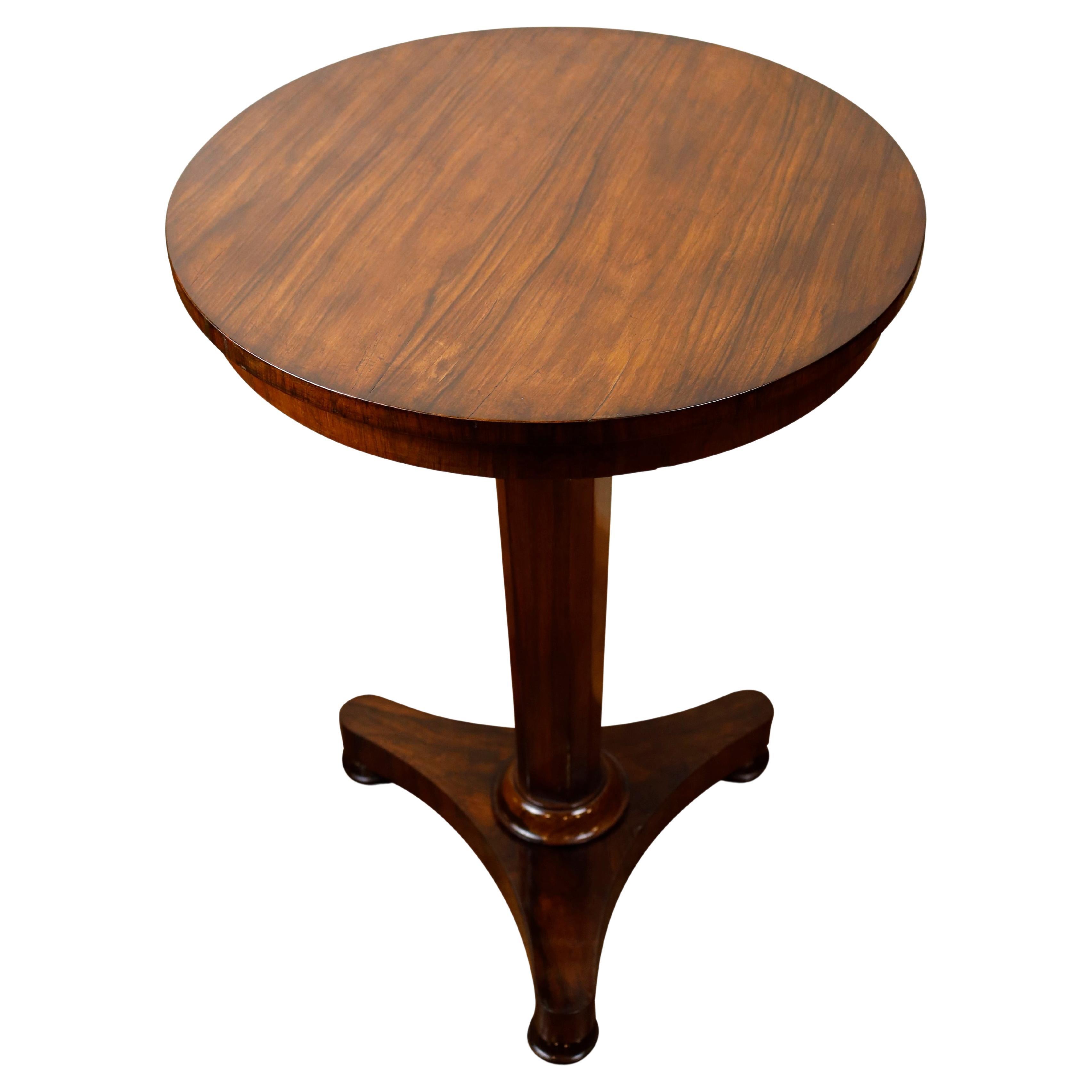 William IV Rosewood Side Table For Sale