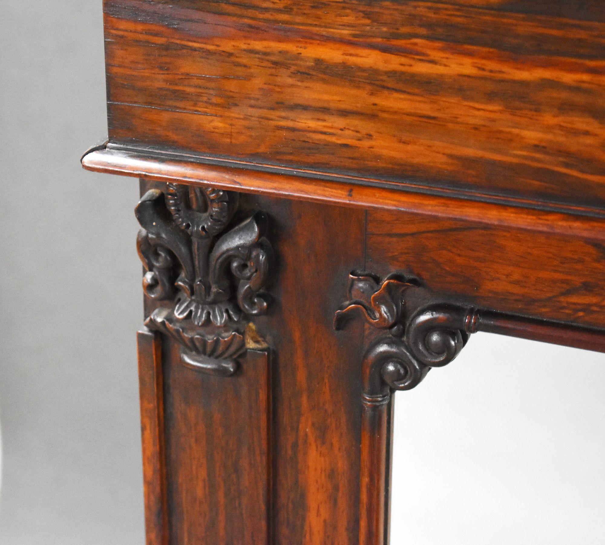 Buffet William IV en bois de rose en vente 1