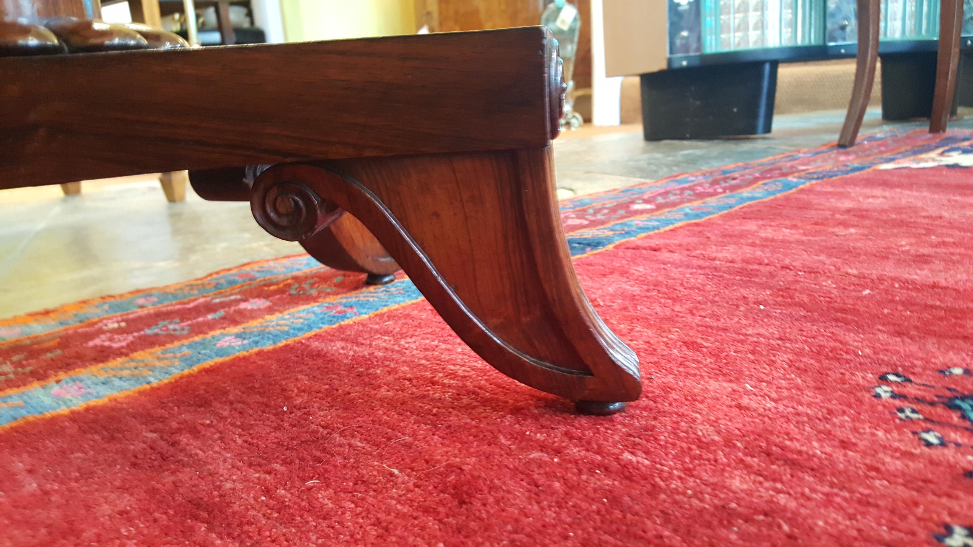 William IV Rosewood Teapoy For Sale 3
