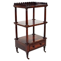 William IV Rosewood Whatnot