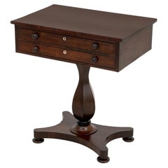 William IV Rosewood Work Table, Early 19th Century