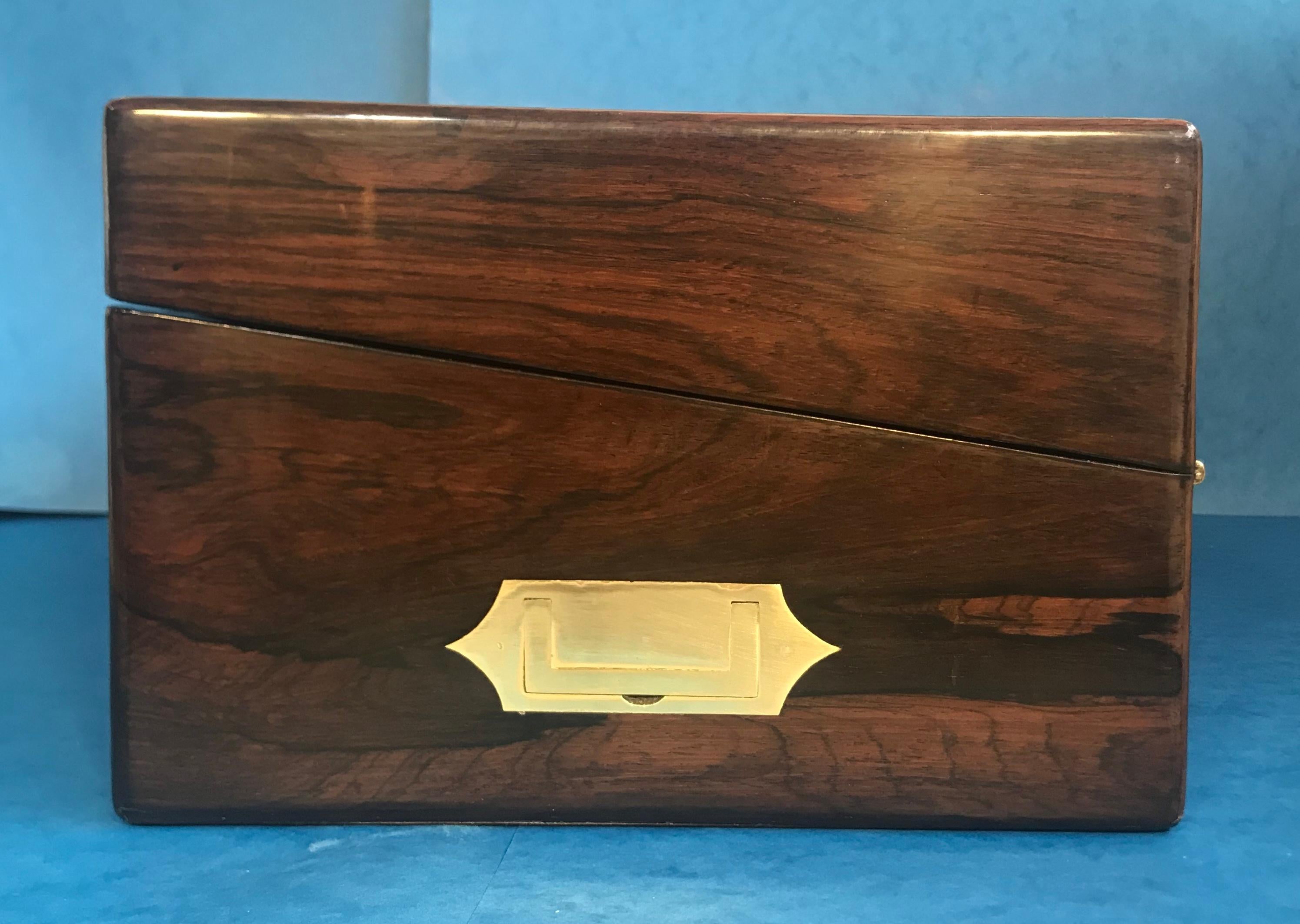 William IV Rosewood Writing Slope For Sale 2