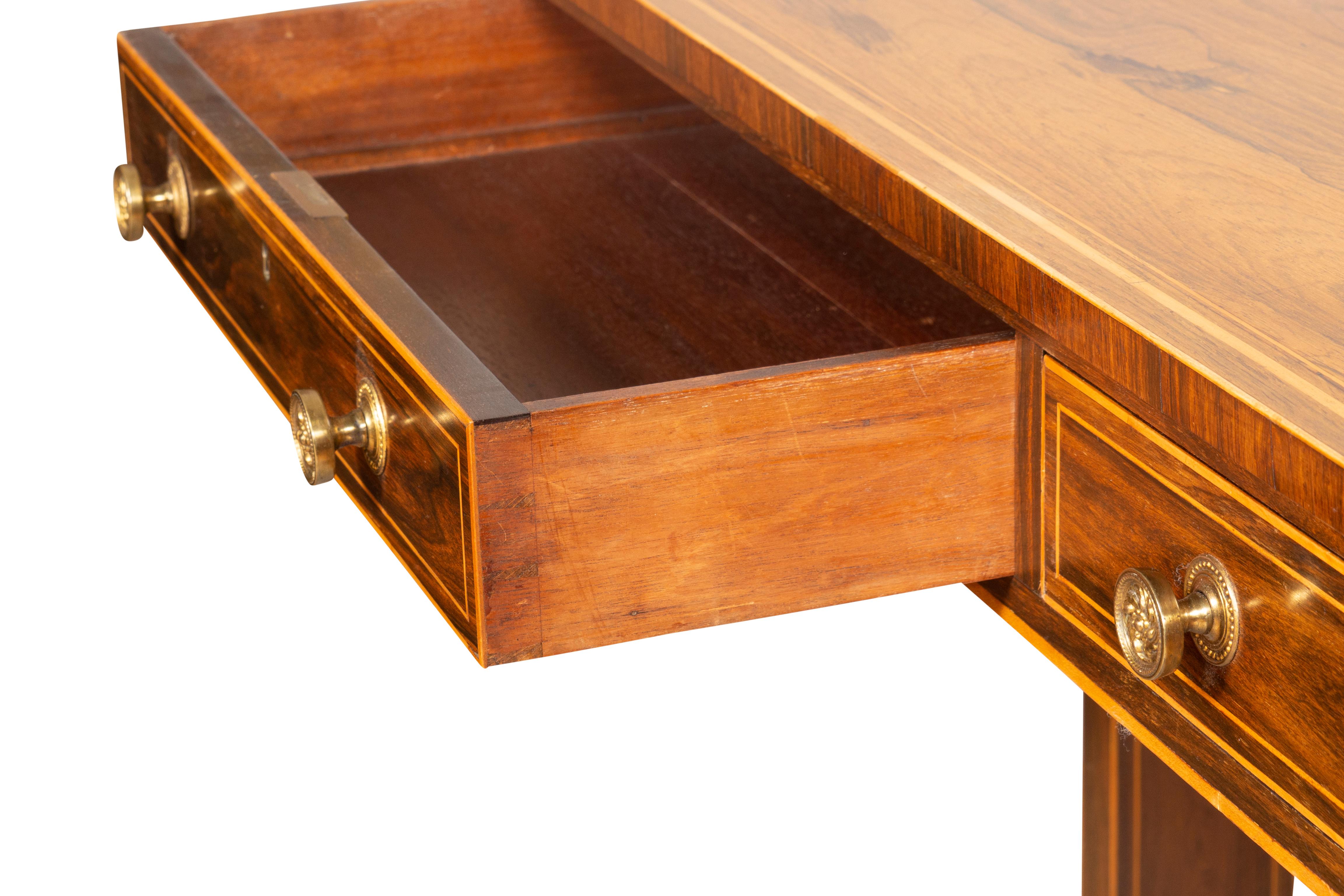 William IV Rosewood Writing Table For Sale 10