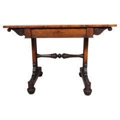 William IV Rosewood Writing Table