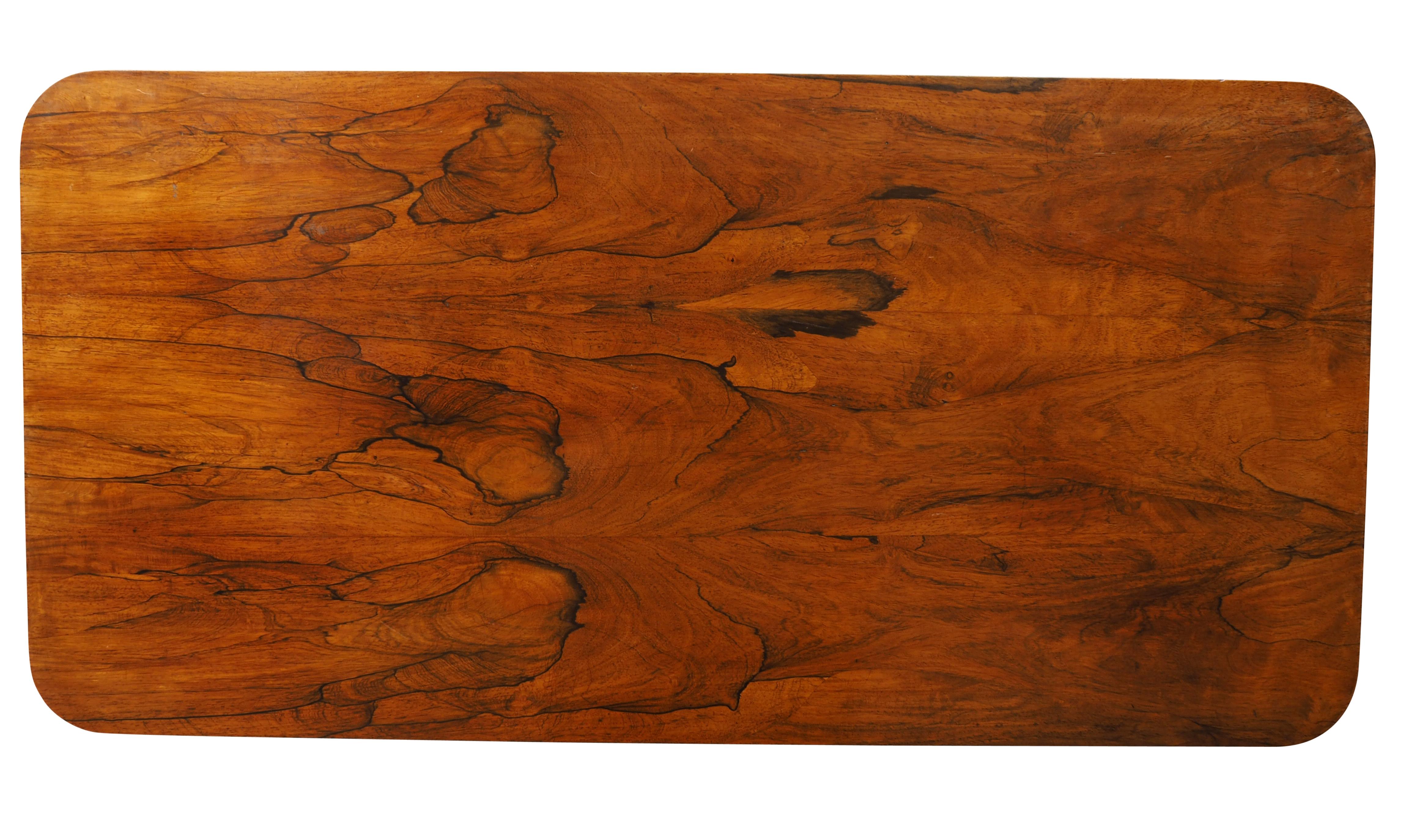 Table à écrire William IV en bois de rose en vente 3