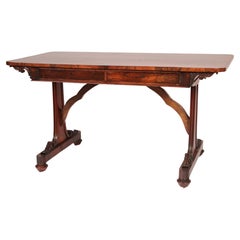 William IV Rosewood Writing Table