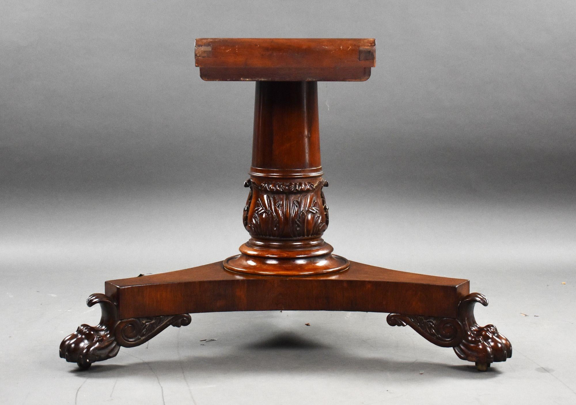 William IV Round Rosewood Breakfast Table In Good Condition In Chelmsford, Essex