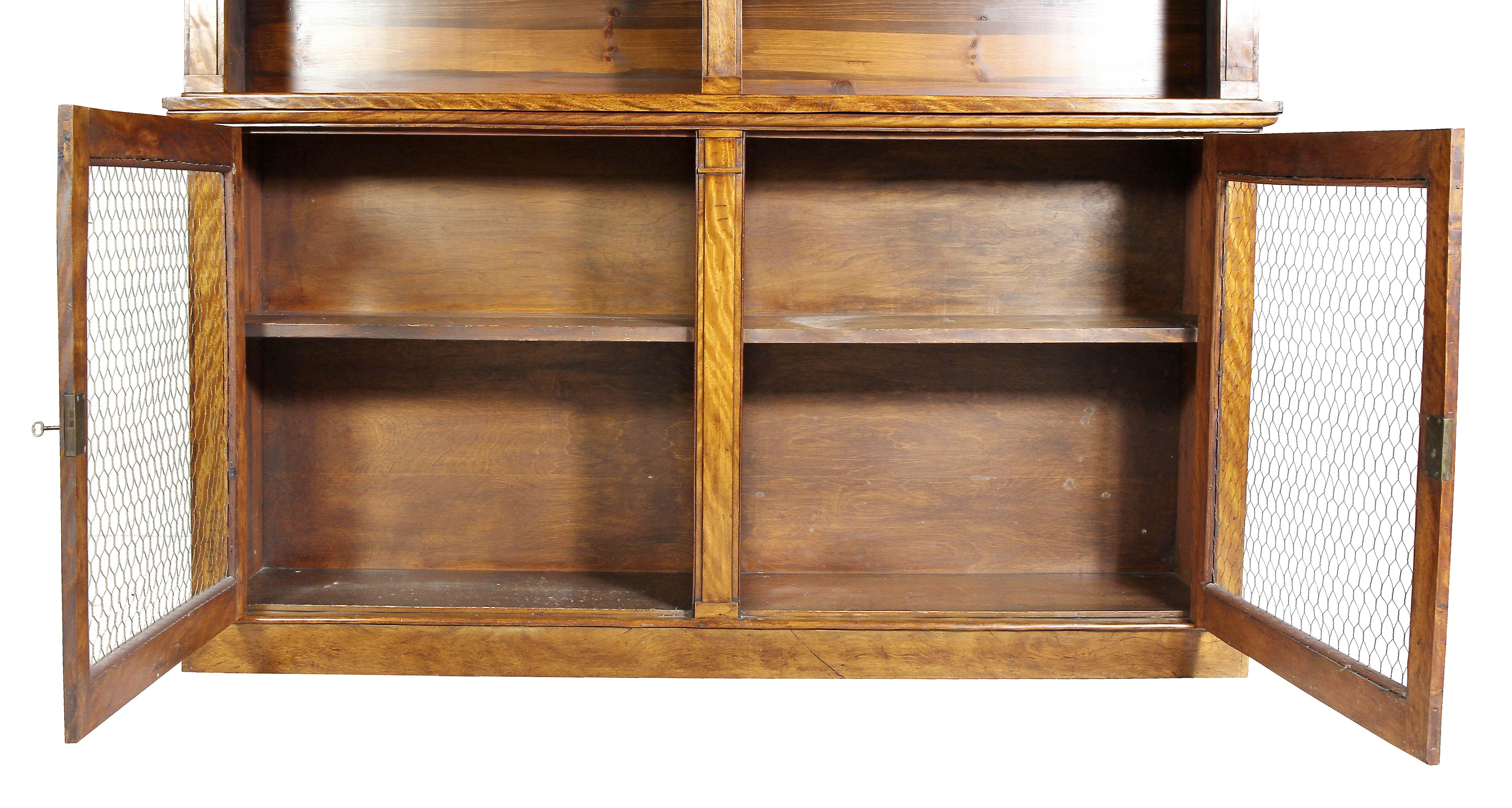 William IV Satinwood Bookcase In Good Condition In Essex, MA