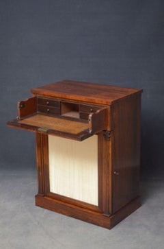 William IV Secretaire Cabinet in Rosewood