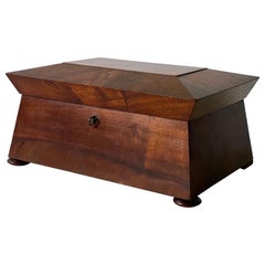 William IV Sewing Box of Mahogany