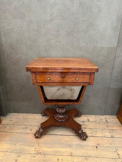 William IV sewing table