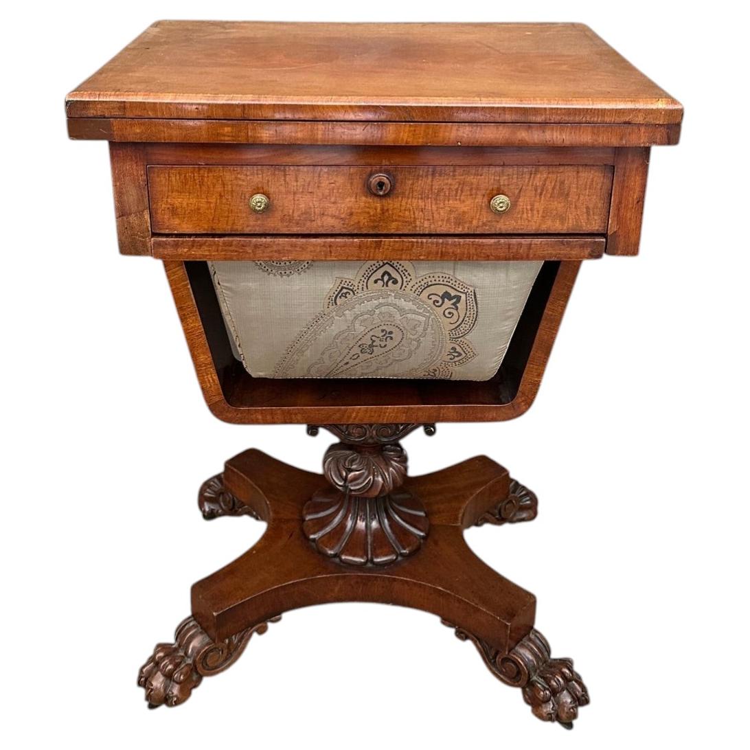 William IV sewing table For Sale